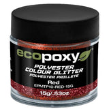 Paillettes de couleur en Polyester - EcoPoxy