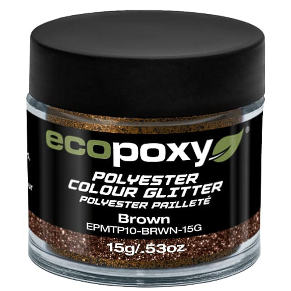 Paillettes de couleur en Polyester - EcoPoxy