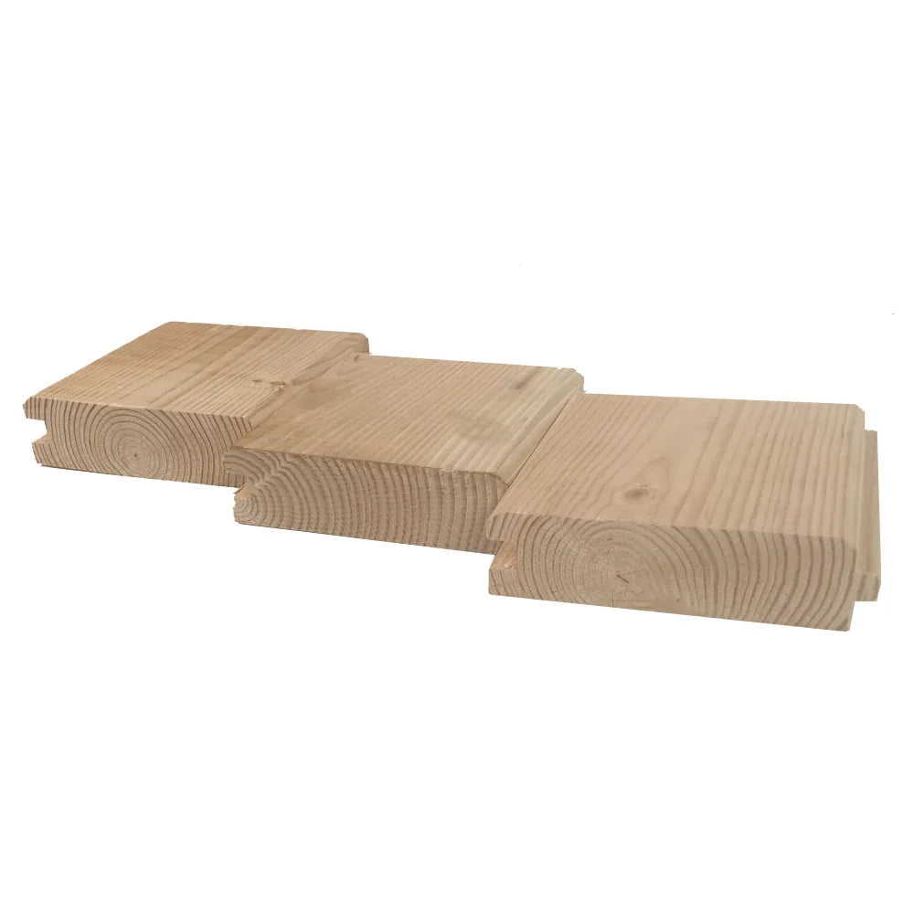 BC Fir Roofdeck 2" x 6" Tongue & Groove V-joint reversible