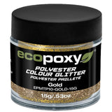 Paillettes de couleur en Polyester - EcoPoxy