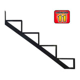 Black aluminum stringer Collection 11 (10 ¼ ’’) - Pylex - Special Order*