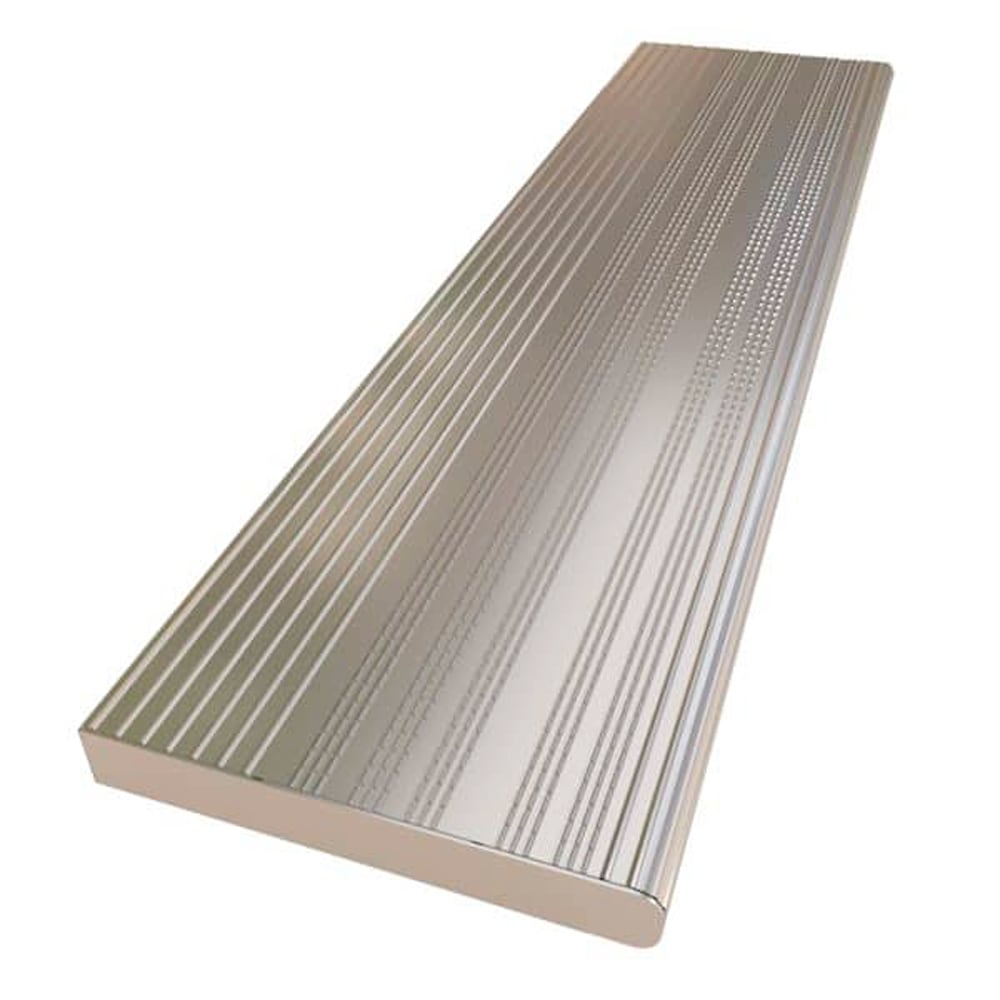 Anodized aluminum stair tread Collection 11 - Pylex - Special Order*