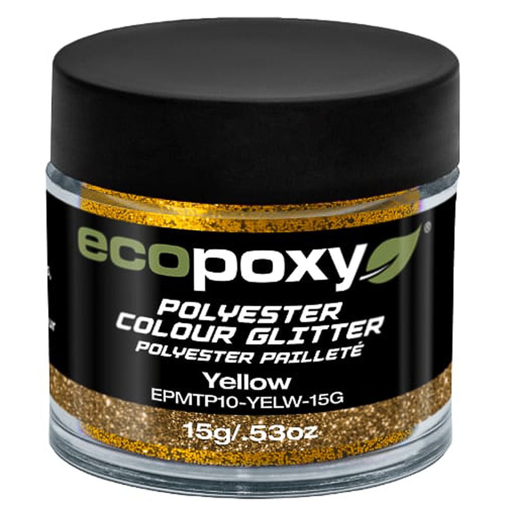 Paillettes de couleur en Polyester - EcoPoxy