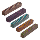 Ensemble de 5 blocs crayon laminé couleurs assorties 3/4’’ x 3/4’’ x 5’’