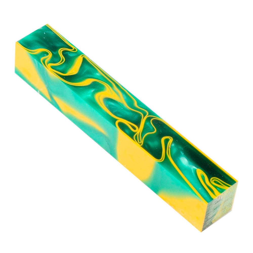 Rhino pomegranate martini pen blank 7/8’’x7/8’’x5’’