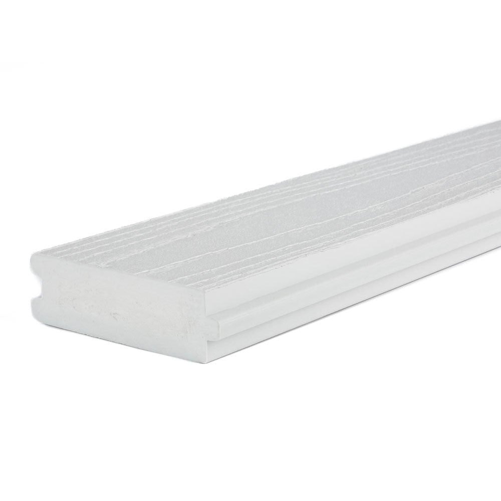 Planche à galerie embouvetée en PVC Avancé 1" x 3 1/8" x 16' - TimberTech Oyster