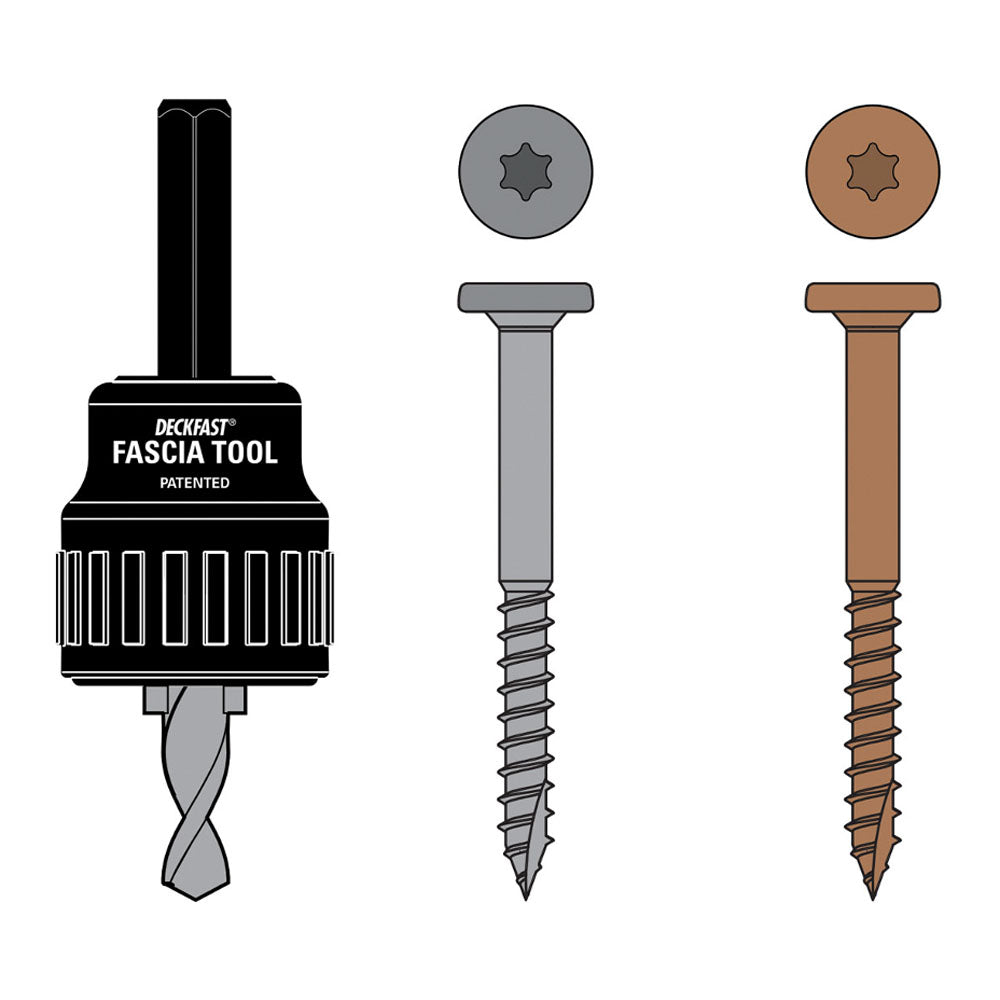 Fiberon Fascia Installation Tool - DECKFAST BDA155