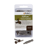 Vis TOPLoc pour Fascia et Contremarche en Composite TimberTech – WALNUT
