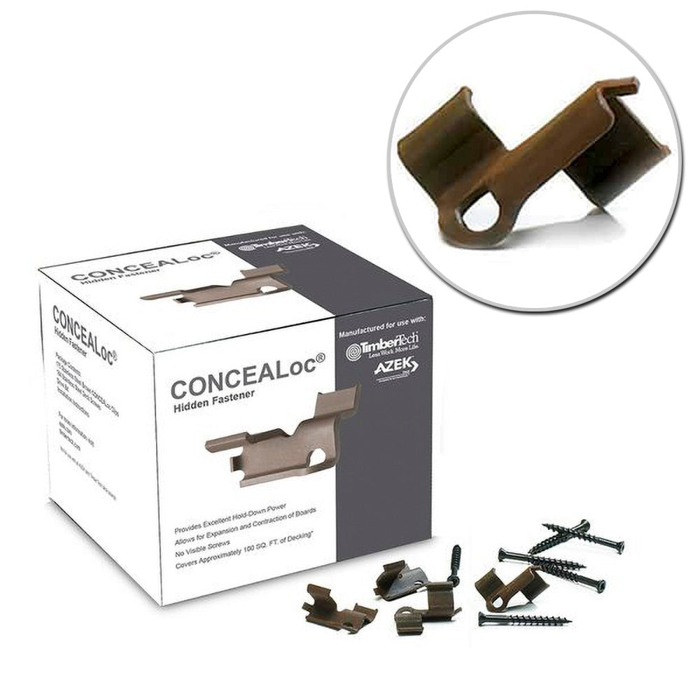 Concealoc fastening system - (100 sq. ft.)