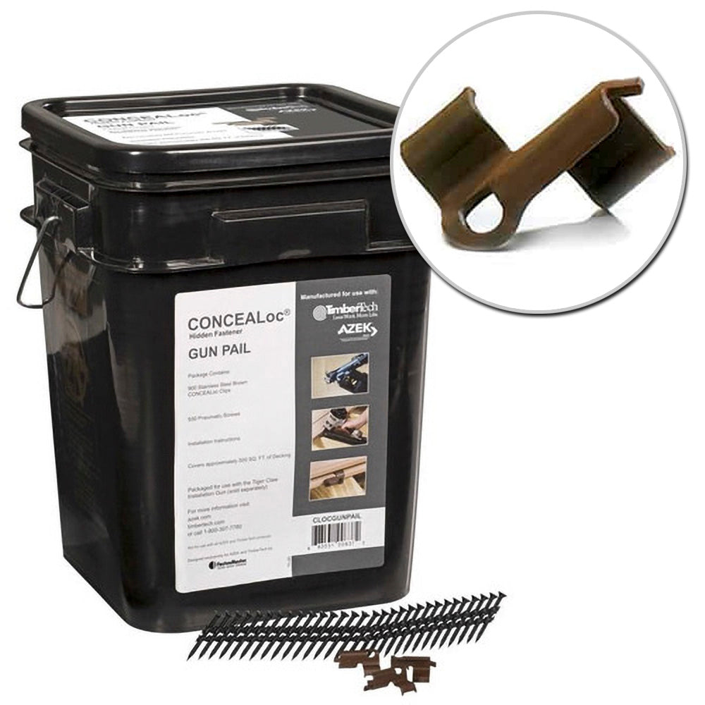 Concealoc fastening system