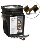 Concealoc fastening system