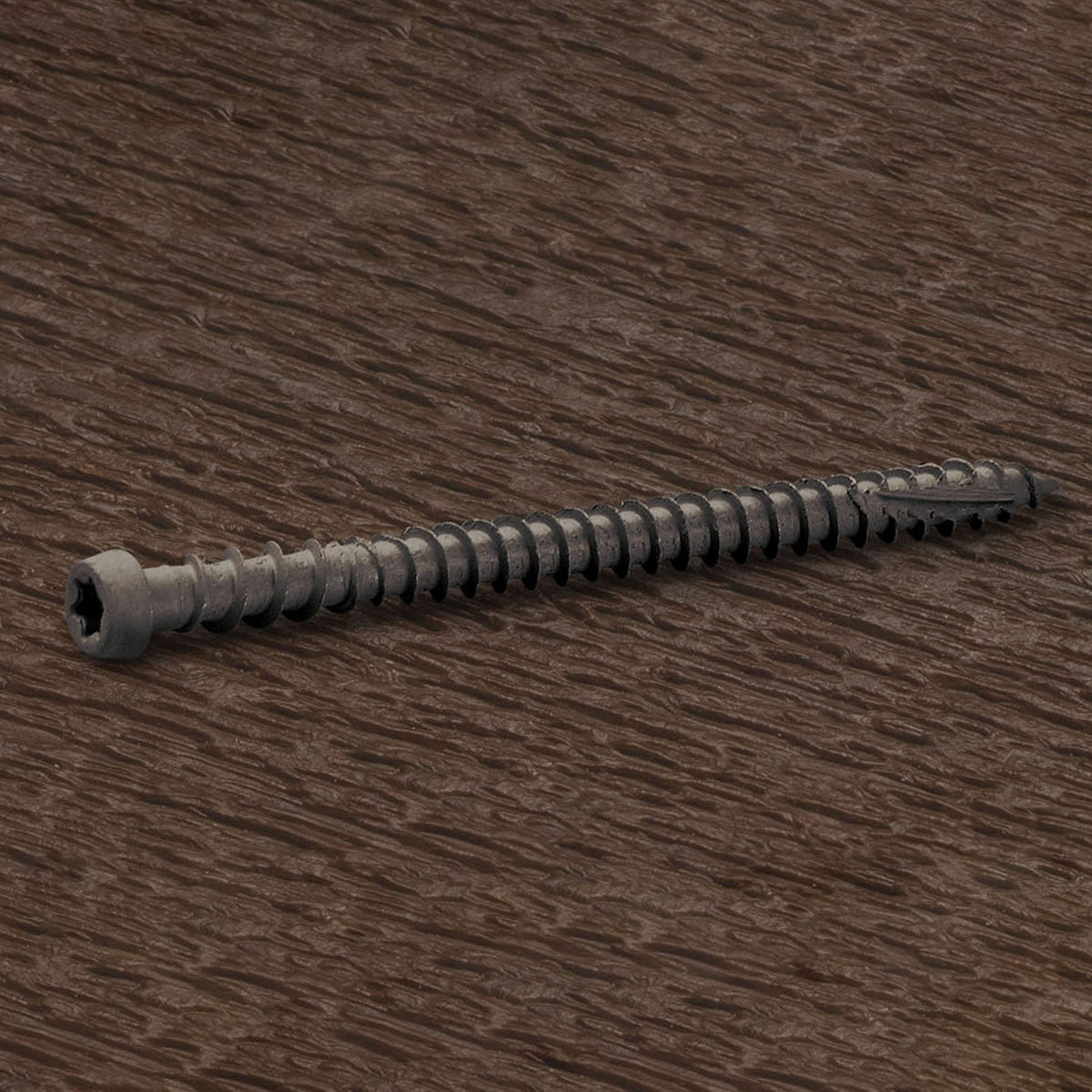 Cap-Tor XD deck screw 2 ¾’’ - #10 carbon epoxy (100 pieces) - Chocolat #71
