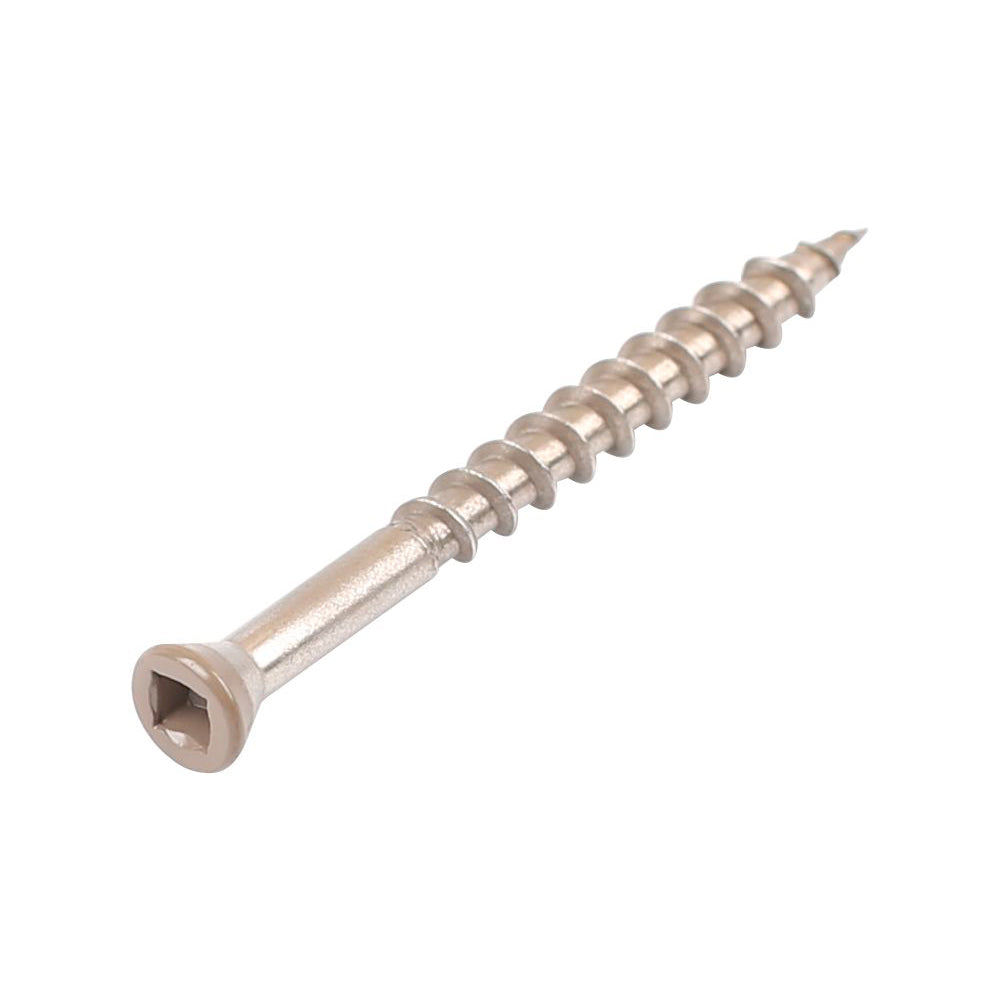 Stainless Square Head Screw #8 x 2’’ 100/box - NewTechWood