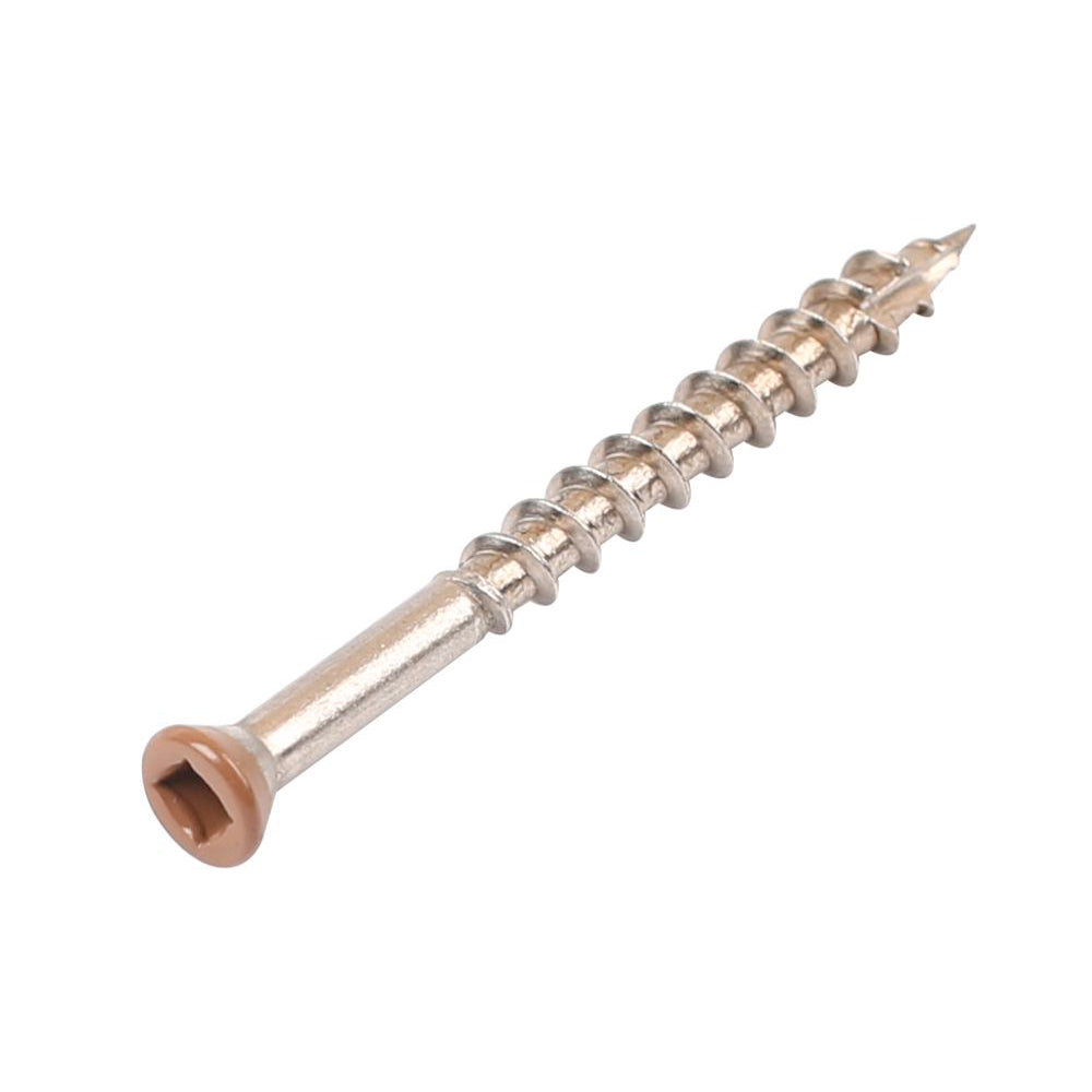 Stainless Square Head Screw #8 x 2’’ 100/box - NewTechWood