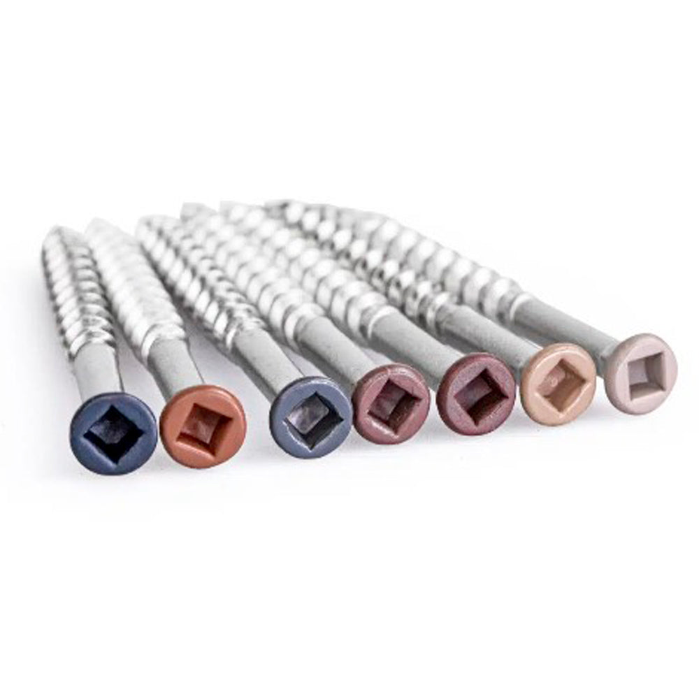 Stainless Square Head Screw #8 x 2’’ 100/box - NewTechWood