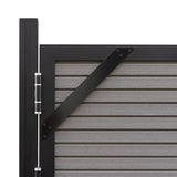 Porte de clôture Felicity à lattes 60’’L x 72’’H - Leadvision