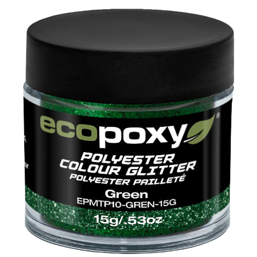 Paillettes de couleur en Polyester - EcoPoxy