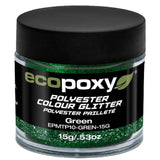 Paillettes de couleur en Polyester - EcoPoxy
