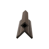 Bordure de coin extérieur 3"x3.1"x16’ #UH51 (pour #UH61) Ipé