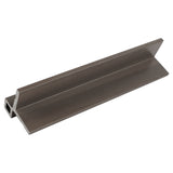 Bordure de coin extérieur 3"x3.1"x16’ #UH51 (pour #UH61) Gris argenté