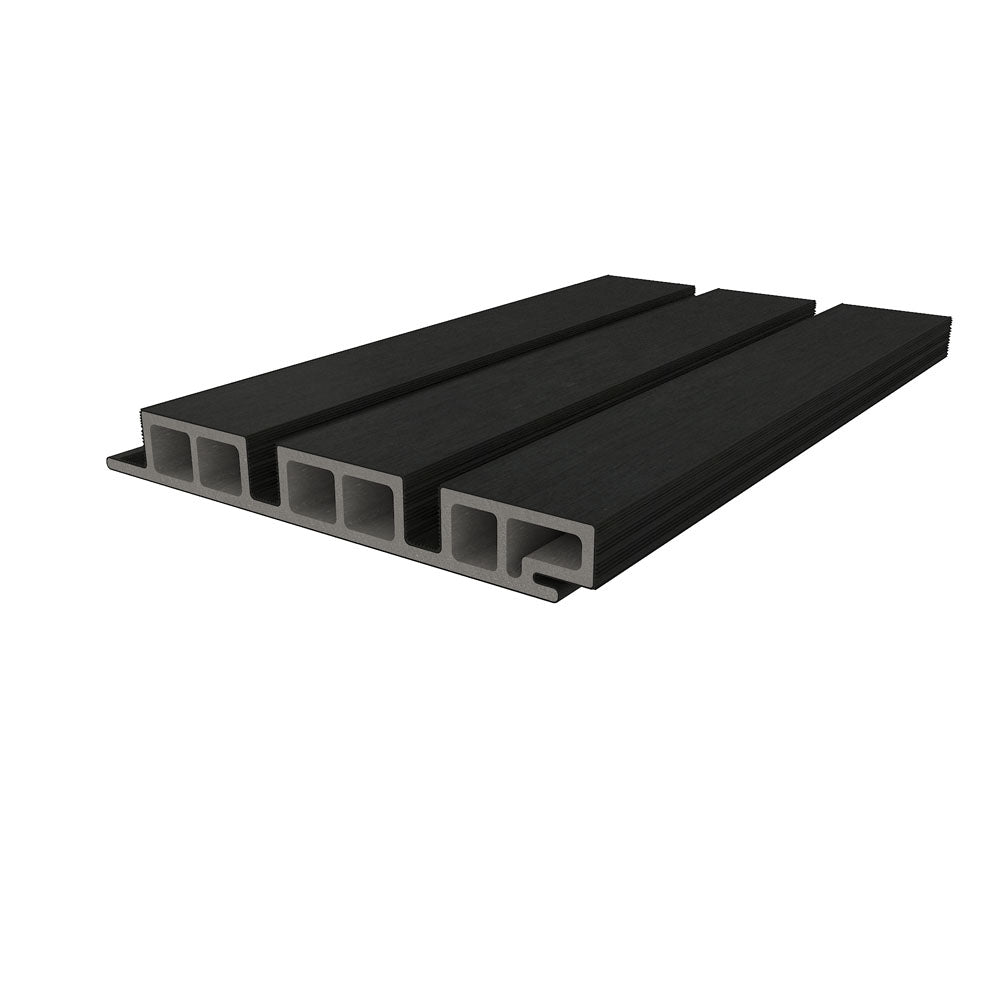 Revêtement en composite Belge #UH58 - 1’’ x 7.7’’ Ébène
