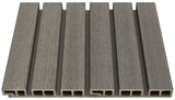 Revêtement en composite Belge #UH58 - 1’’ x 7.7’’ Gris argenté