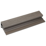 Finishing Trim 3" x 3.1" x 16’ # UH59 (for #UH58) Silver Gray