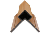 Exterior Corner Trim 3"x3.1"x16’ #UH60 (for #UH58) Teak