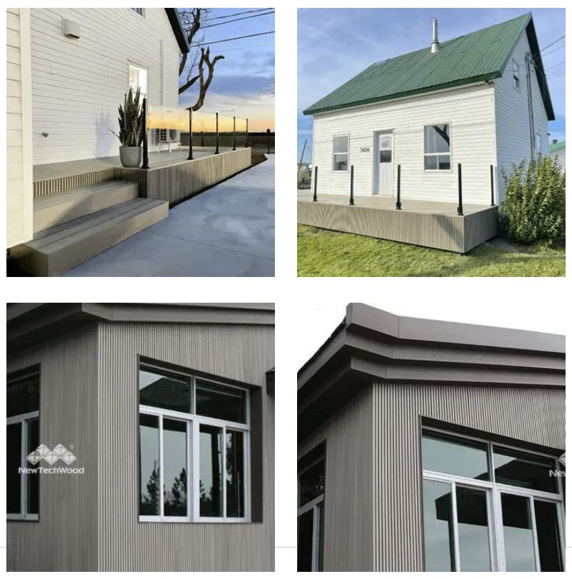 Composite Norvegian Siding #UH61 - 1’’ x 7.7’’ Antique