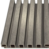 Composite Norvegian Siding #UH61 - 1’’ x 7.7’’ Silver Gray