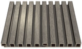 Composite Norvegian Siding #UH61 - 1’’ x 7.7’’ Silver Gray