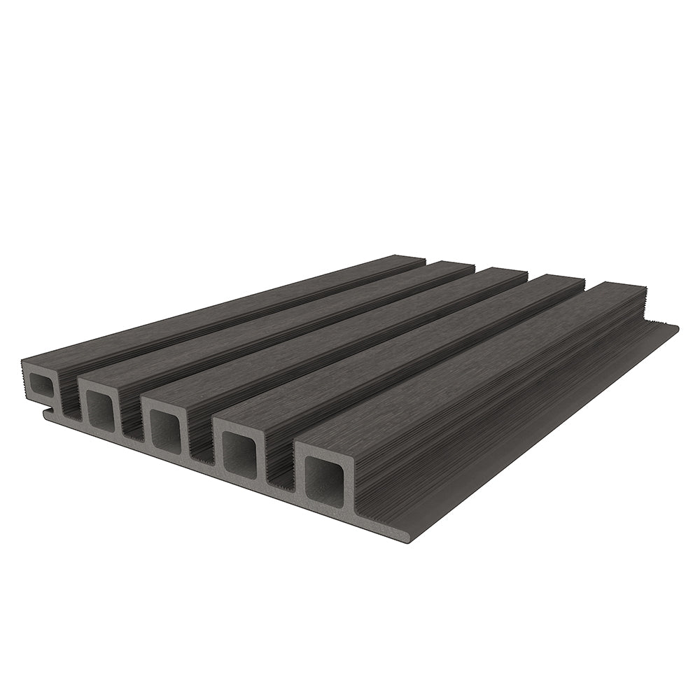 Composite Norvegian Siding #UH61 - 1’’ x 7.7’’ Silver Gray