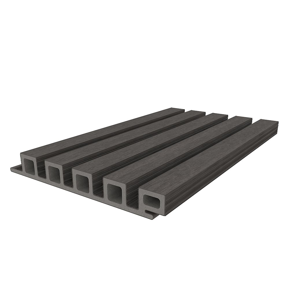 Composite Norvegian Siding #UH61 - 1’’ x 7.7’’ Silver Gray