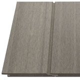 Revêtement en composite à clin #US31 - 1/2’’ x 5 1/2’’ Gris argenté