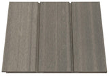 Revêtement en composite à clin #US31 - 1/2’’ x 5 1/2’’ Gris argenté