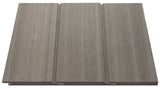 Revêtement en composite à clin #US31 - 1/2’’ x 5 1/2’’ Gris argenté
