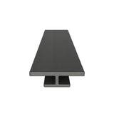 Bordure en H 7/8" x 3 " x 16’ #US45 (pour #US31 ou #UH67) Charbon