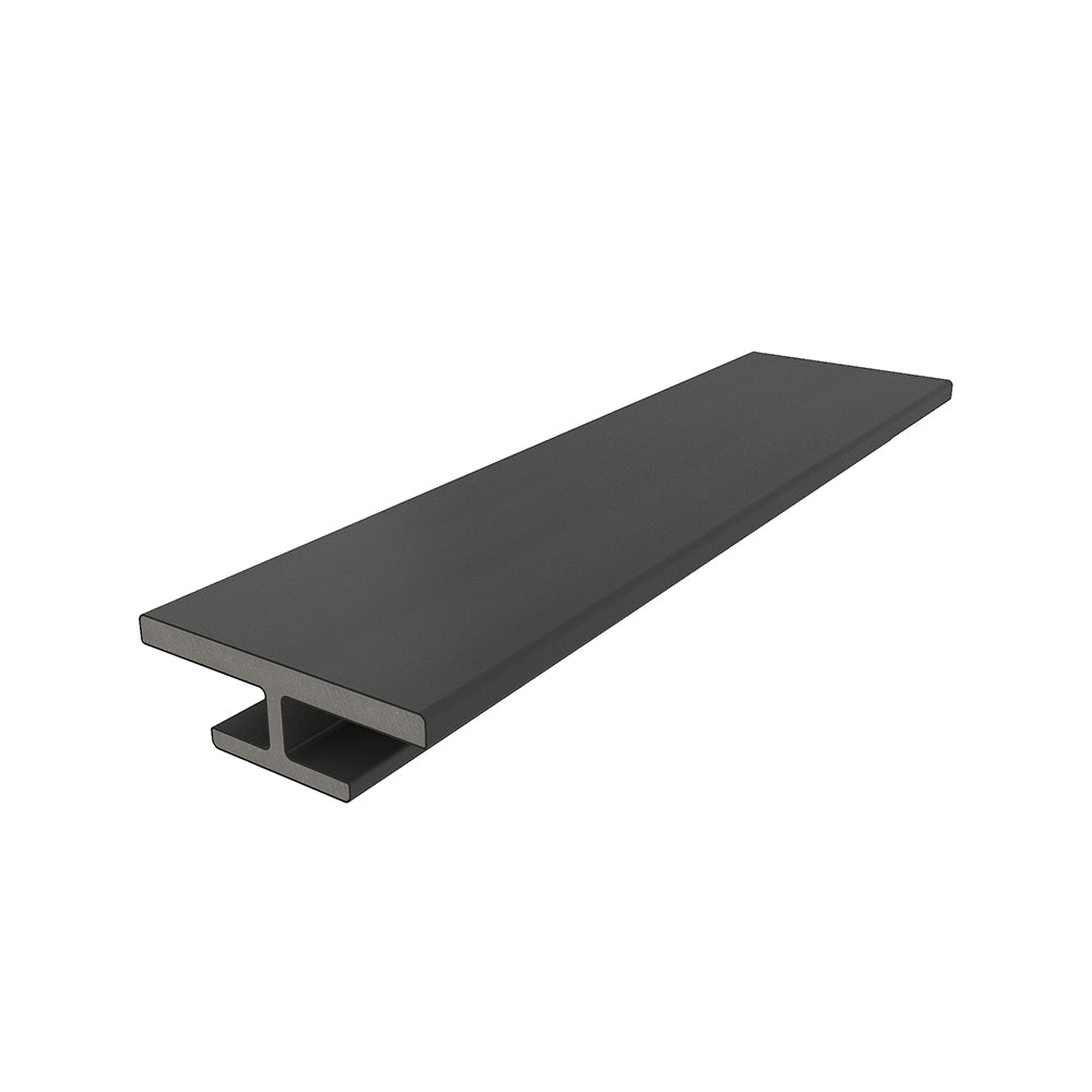 Bordure en H 7/8" x 3 " x 16’ #US45 (pour #US31 ou #UH67) Charbon