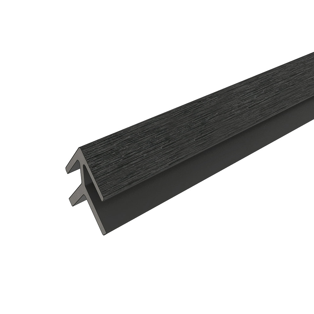 Bordure de coin extérieur 2 1/4" x  2 1/4" x 16’ #US46 (pour #US31 ou #UH67) Charbon