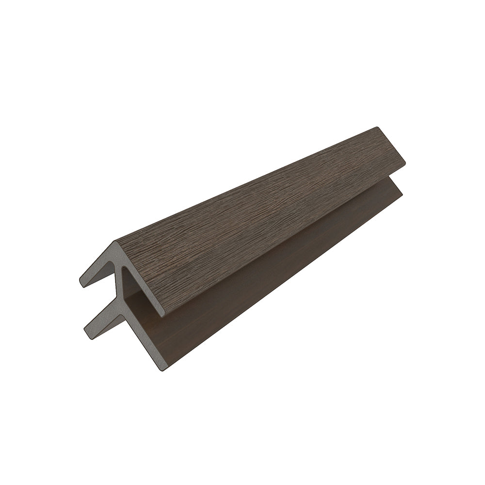 Bordure de coin extérieur 2 1/4" x  2 1/4" x 16’ #US46 (pour #US31 ou #UH67) Ipé