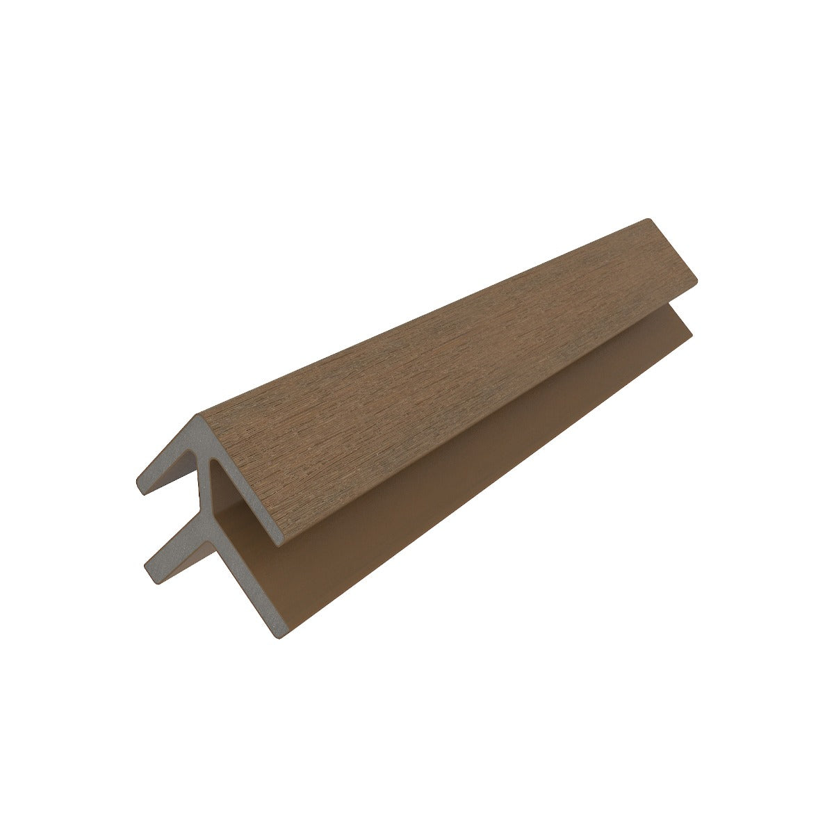 Bordure de coin extérieur 2 1/4" x  2 1/4" x 16’ #US46 (pour #US31 ou #UH67) Teck
