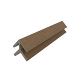 Bordure de coin extérieur 2 1/4" x  2 1/4" x 16’ #US46 (pour #US31 ou #UH67) Teck