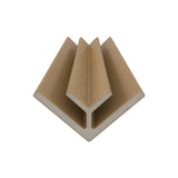 Bordure de coin intérieur 2 3/4" x 2 3/4" x 16’ #US47 (pour #US31 ou #UH67) Cèdre rouge