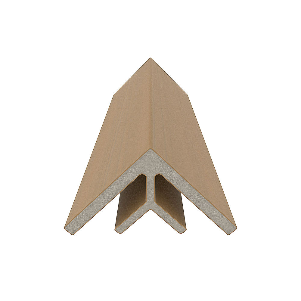 Bordure de coin intérieur 2 3/4" x 2 3/4" x 16’ #US47 (pour #US31 ou #UH67) Cèdre rouge