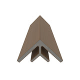Bordure de coin intérieur 2 3/4" x 2 3/4" x 16’ #US47 (pour #US31 ou #UH67) Teck