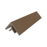 Bordure de coin intérieur 2 3/4" x 2 3/4" x 16’ #US47 (pour #US31 ou #UH67) Teck