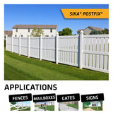 Mélange pour poteaux de clôture "Post Fix"