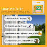 Mélange pour poteaux de clôture "Post Fix"