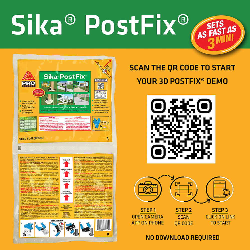Mélange pour poteaux de clôture "Post Fix"