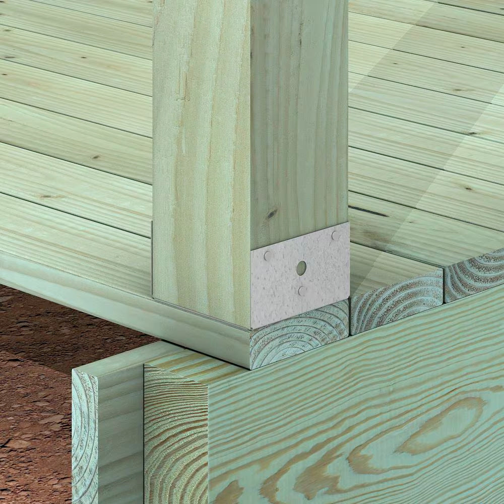 Demi-base de poteau pour 6"x6" #BC60Z